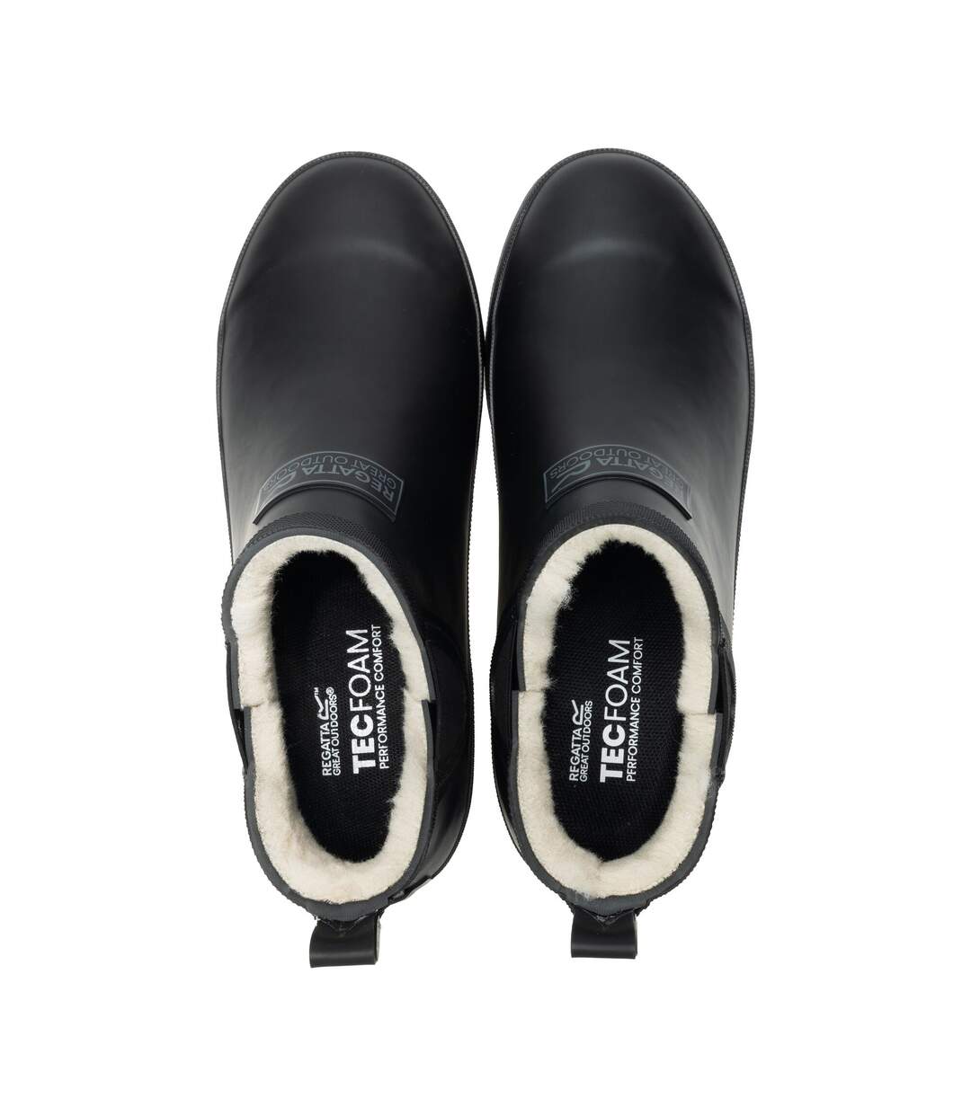 Bottes De Pluie Harper Cosy Femme Noir Regatta-4