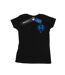 Disney Femmes/Les femmes Aladdin Movie Genie Breast Print Cotton T-Shirt (Noir) - UTBI6430-1