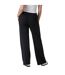 Pantalon Large Femme Halo Essential Noir Chiné Chiné Vuori-3