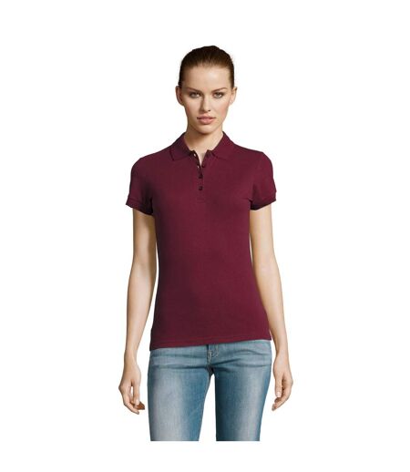 Polo Passion Femme Bordeaux SOLS