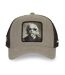 Casquette trucker avec filet effet velours et patchThug Life Capslab-2