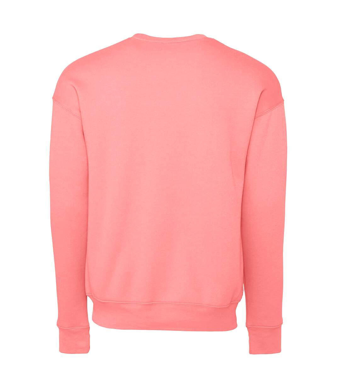 Sweatshirt unisexe rose Bella + Canvas