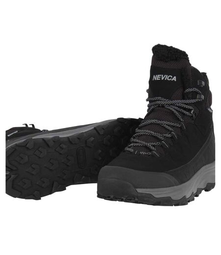 Mens Lockman Waterproof Winter Boots Black Nevica