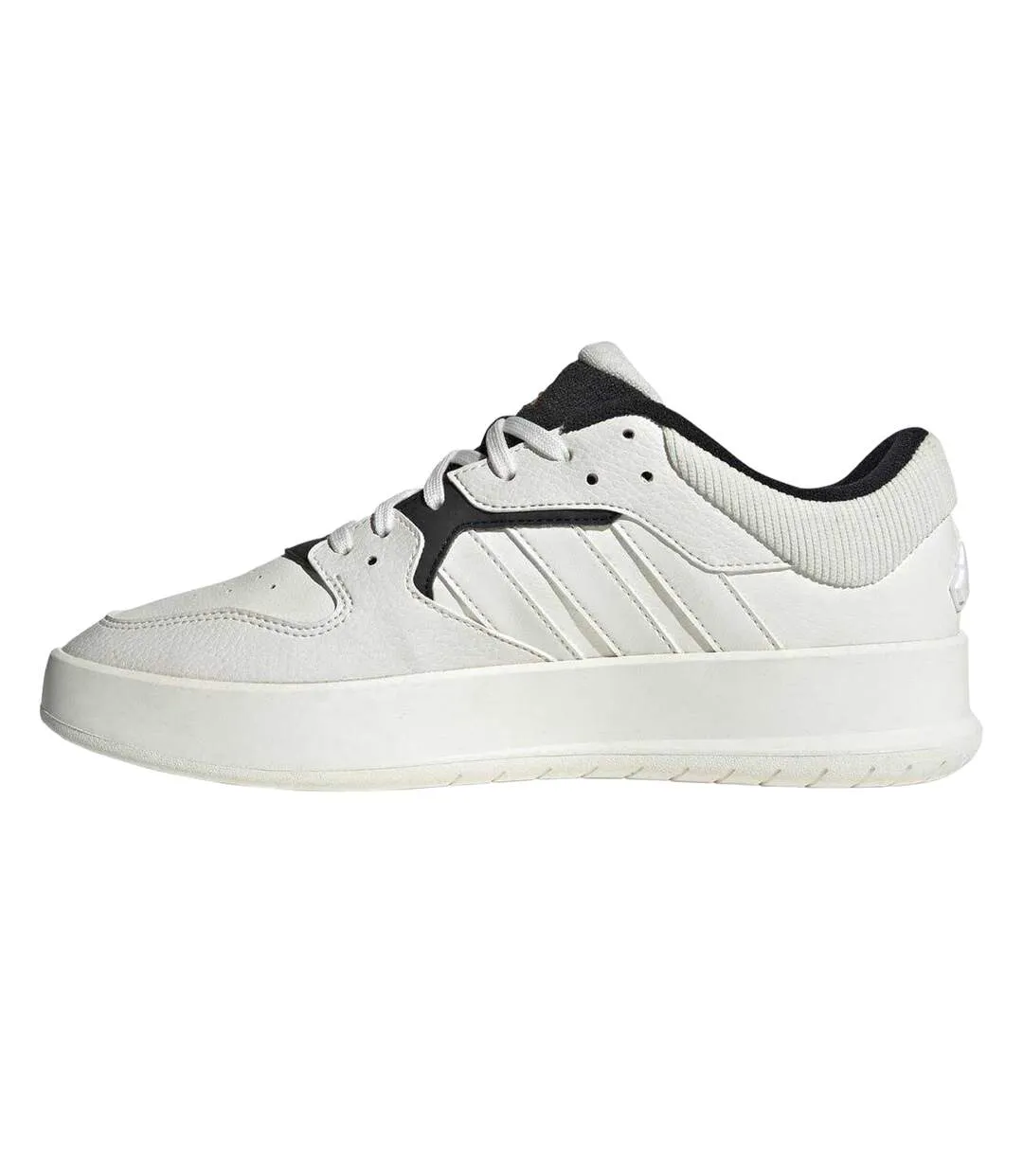 Chaussures Court Homme Blanc Orange Adidas-3