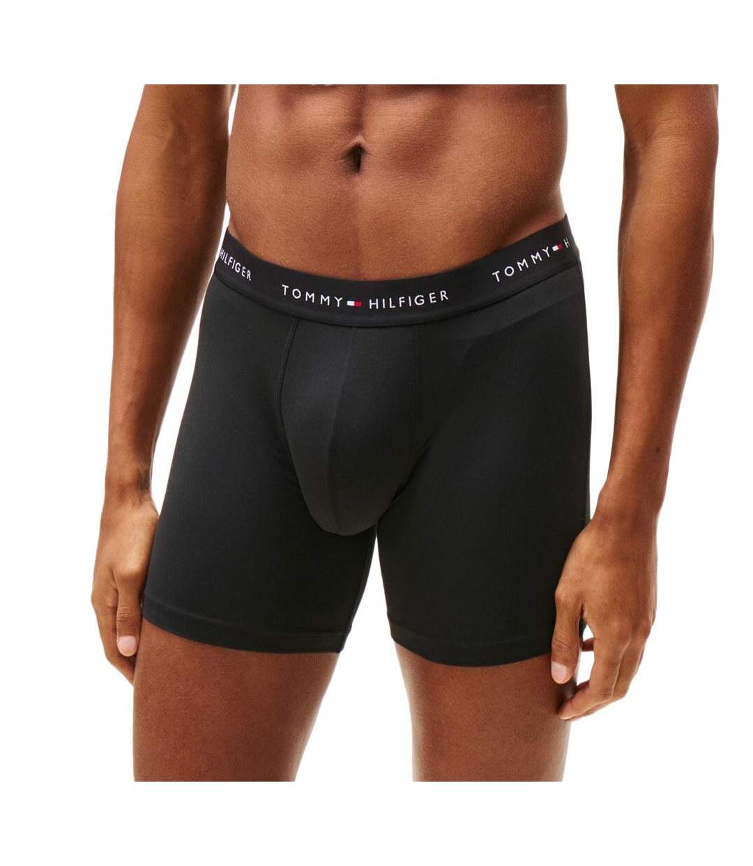 3x boxers noir homme tommy hilfiger brief um0um03618-2
