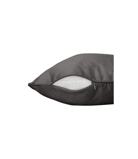 Housse de Coussin Shana 40x40cm Gris Anthracite