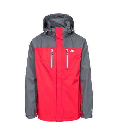 Wooster veste imperméable homme rouge Trespass