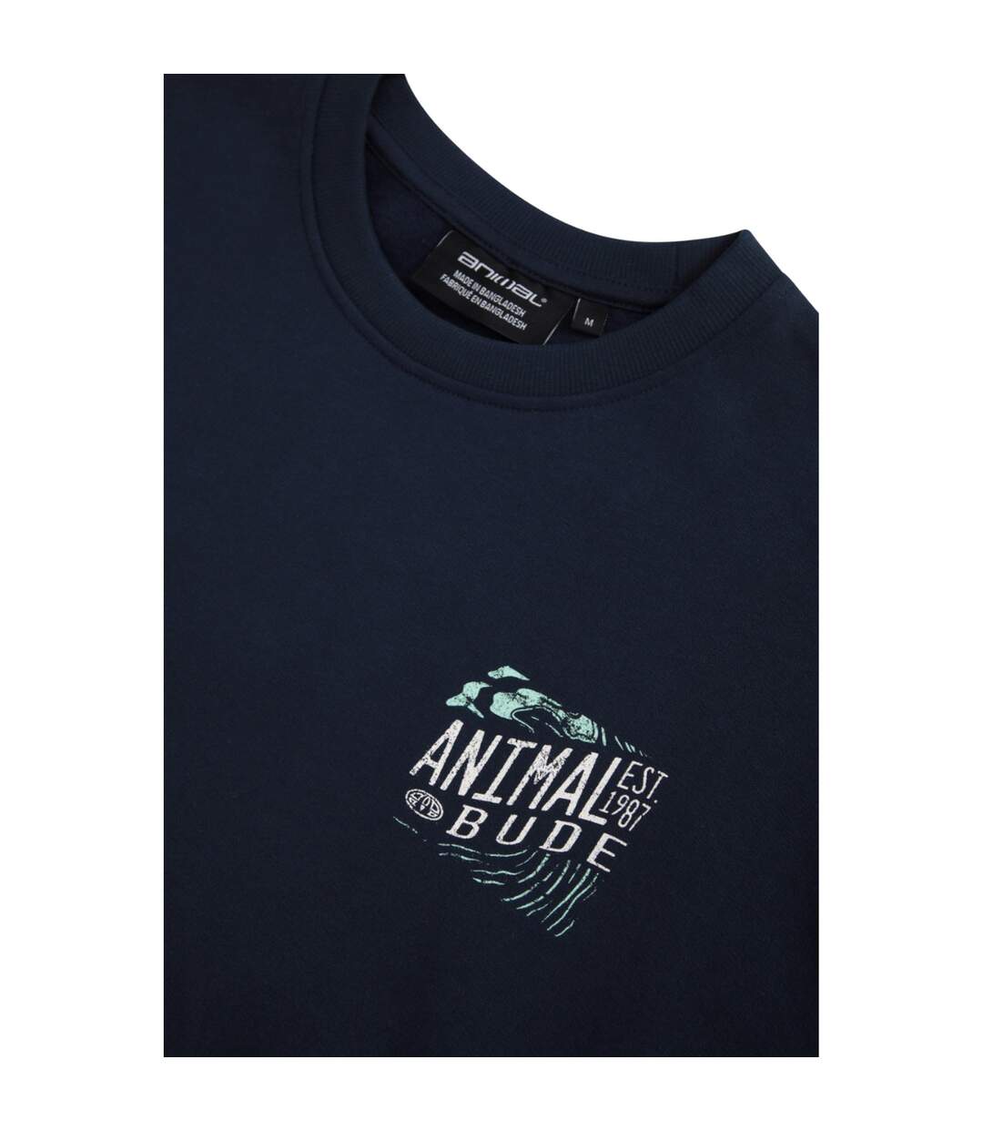 Mens Jonah Bude Sweatshirt Navy Animal-3