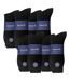 24 Pairs Multipack Mens Ultimate Comfort 100% Cotton Socks-2