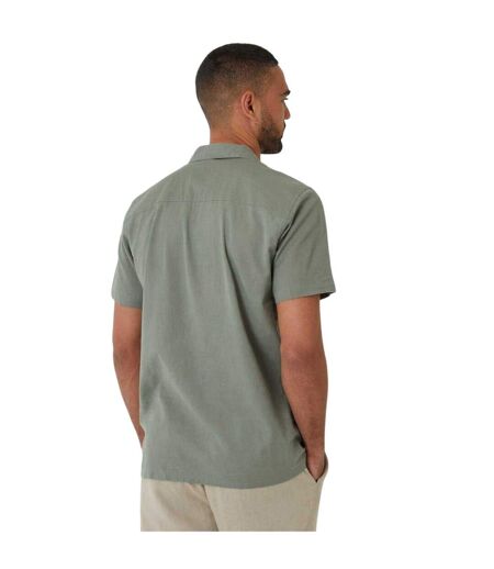 Chemise Maples Homme Taupe Threadbare