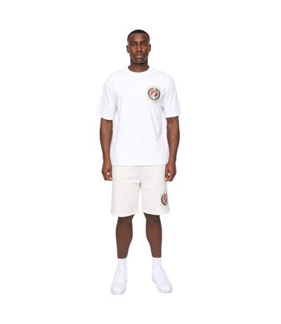T-shirt Ceazar Homme Blanc Glorious Gangsta