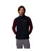 Mens Fleece Lightweight Walking Gilet Black Columbia-1