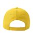 Casquette De Baseball Motif/style 5 Panneaux Recy Five Piping Adulte Jaune Blanc Atlantis Headwear-2