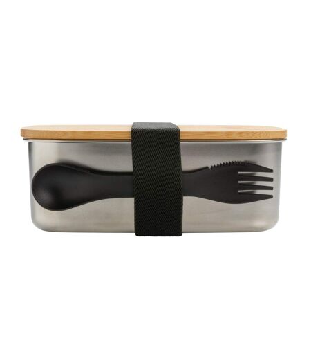 Bamboo lunch box one size silver XD Collection