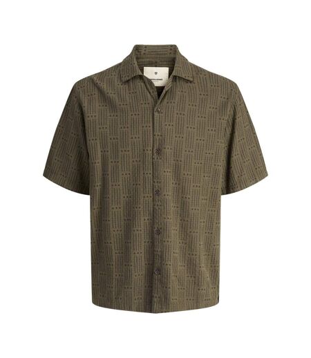 Chemise kaki homme jack & jones vincent - l