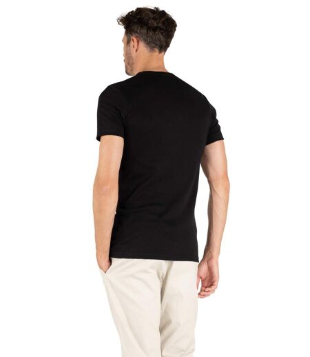 Tee-shirt col rond manches courtes homme Ligne Chaude Interlock Eminence