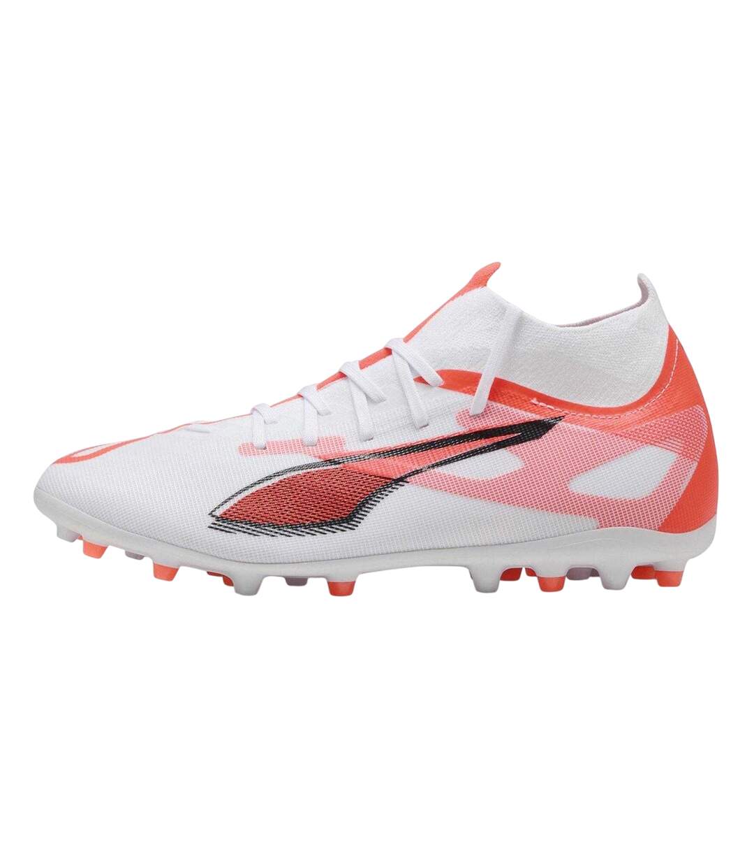 Mens Ultra 5 Match+ Firm Ground Football Boots  White Puma-3