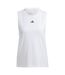 Débardeur Pro Femme Blanc Adidas-2