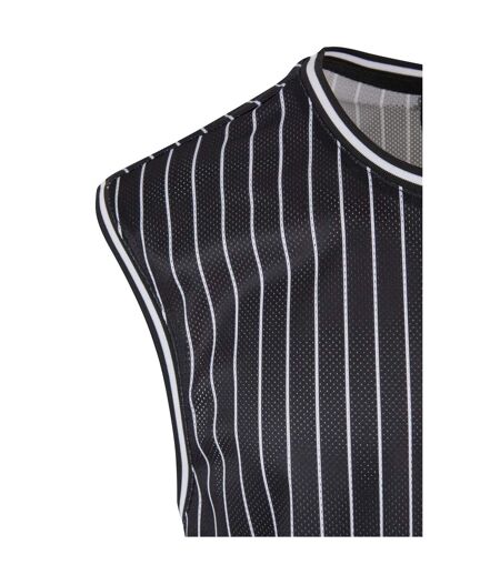 Débardeur Motif/style Rayé Homme Noir Blanc Urban Classics