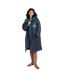 Unisex adult atlantic waterproof changing robe blue surf Weird Fish-3