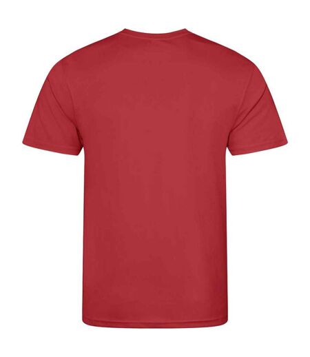 T-shirt homme rouge feu AWDis Cool