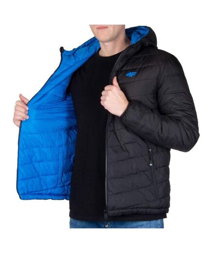 Doudoune Matelassée Homme Noir Bleu 4F