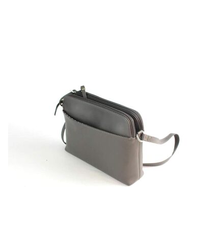 Eastern Counties Leather Terri Leather Purse (Dark Grey) (One Size)