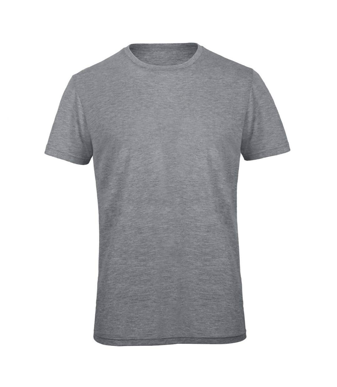 T-shirt homme gris chiné B&C Favourite