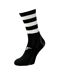 Chaussettes de football pro adulte noir / blanc Precision