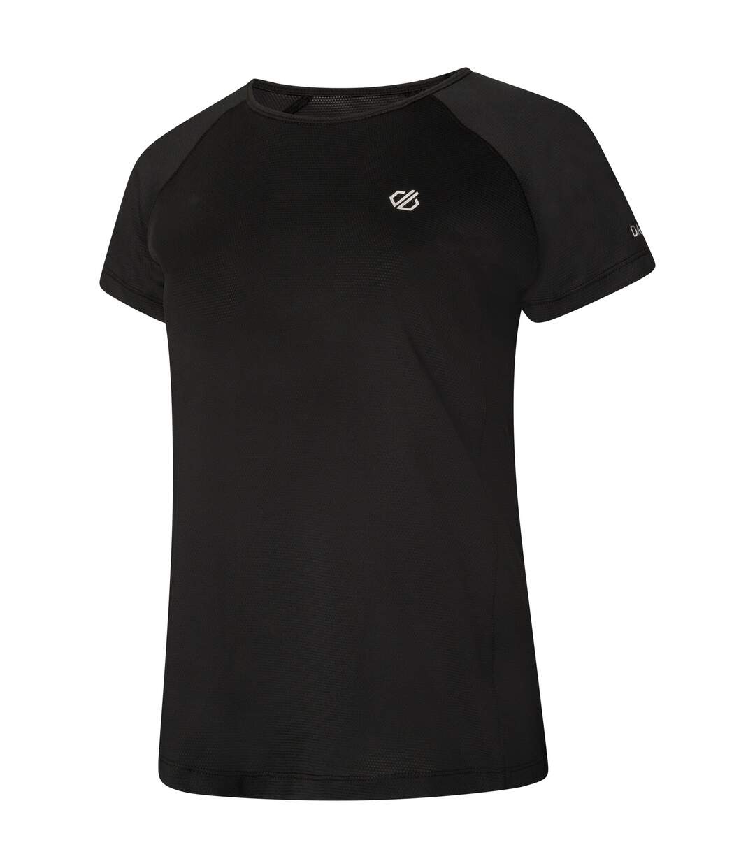 Womens/ladies Corral T-shirt Black Black Dare 2B-4