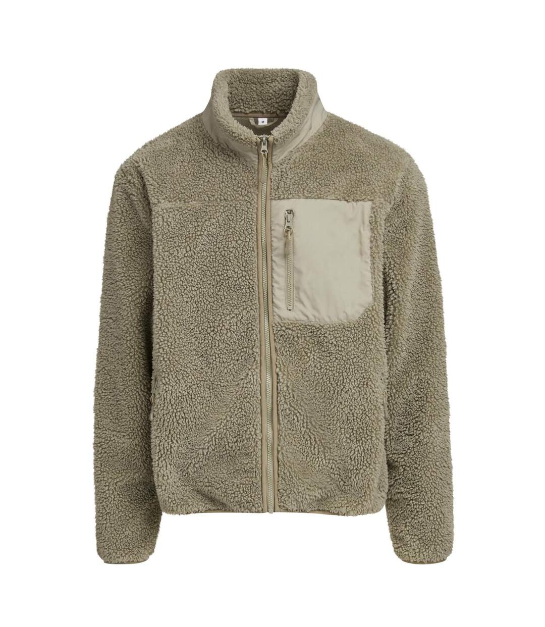 Veste Homme Olive Pâle Build Your Brand-1