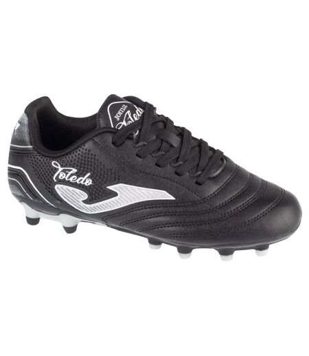 Childrens/kids Toledo Firm Ground Football Boots Black Joma
