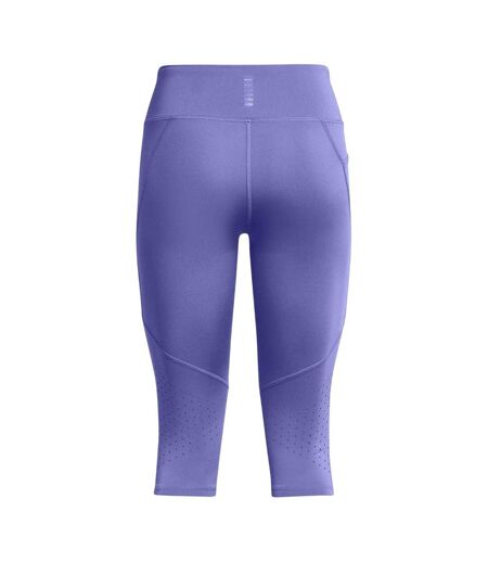 Pantacourt Launch Femme Violet Under Armour
