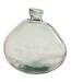 Vase Rond Design en Verre Laura 33cm Vert-1