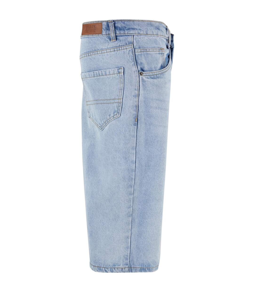 Short 90's Homme Bleu Délavé Urban Classics-4