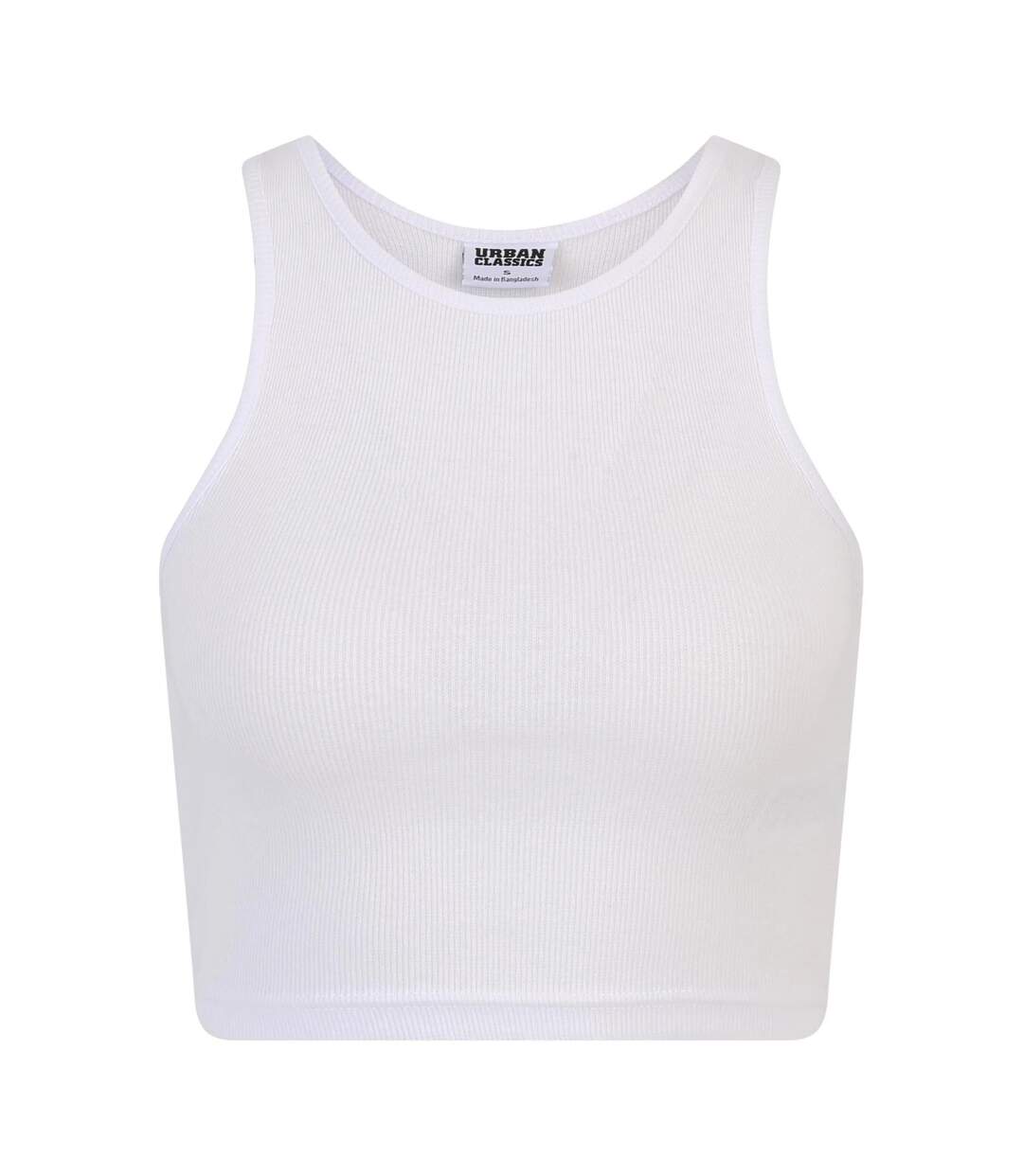Haut Court Femme Rose Foncé Blanc Urban Classics-4