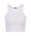 Haut Court Femme Rose Foncé Blanc Urban Classics-4