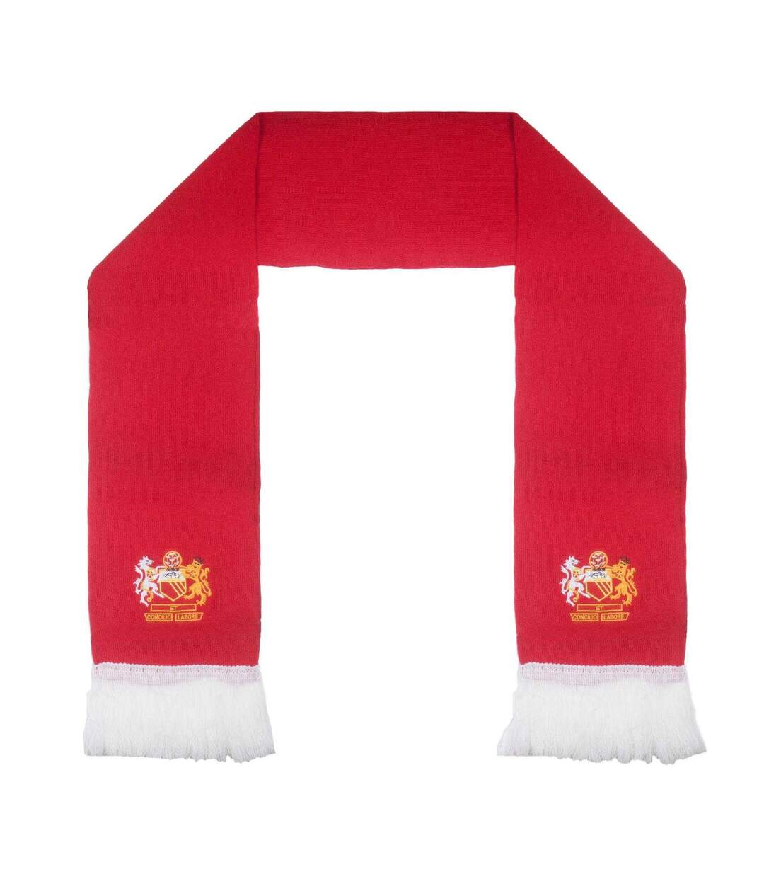 Écharpe Supporter Motif/style Emblème Manchester Taille Unique Rouge Fan Originals-2