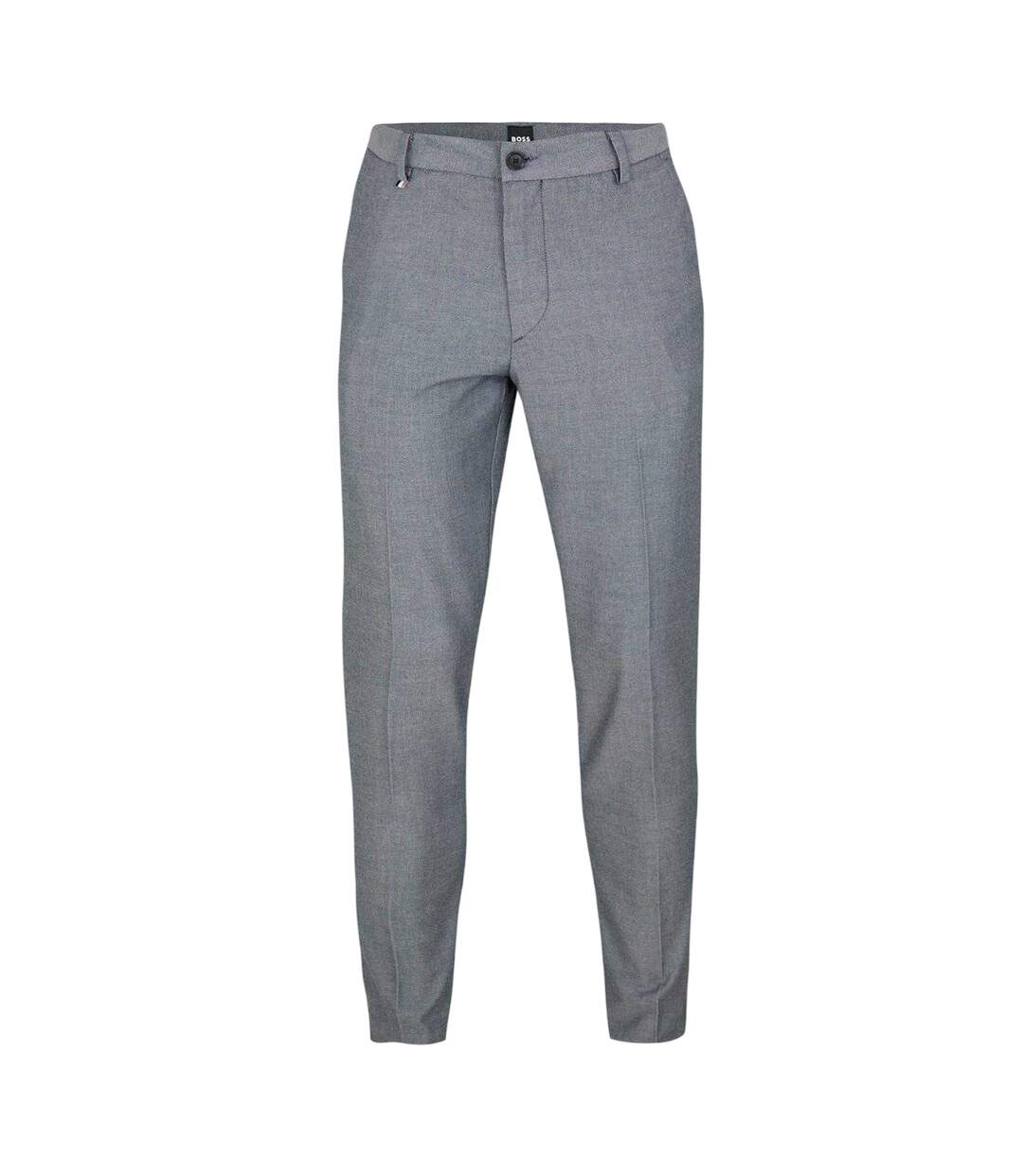 Pantalon Motif/style Uni Kane Homme Bleu Foncé Boss-1