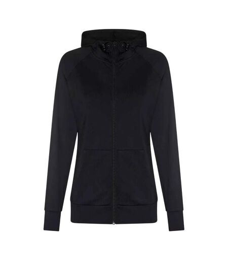 Sweat À Capuche Femme Noir Vif AWDis Cool