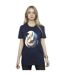 Disney T-shirt boyfriend en coton Femme/Ladies The Little Mermaid Colour Silhouettes (Bleu marine) - UTBI30948-2
