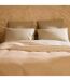 Dessus de lit coton et lin mélangés CABOURG naturel-2