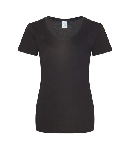 Comfy Co Womens/Ladies Sleepy T Short Sleeve Pyjama T-Shirt (Black) - UTRW5318