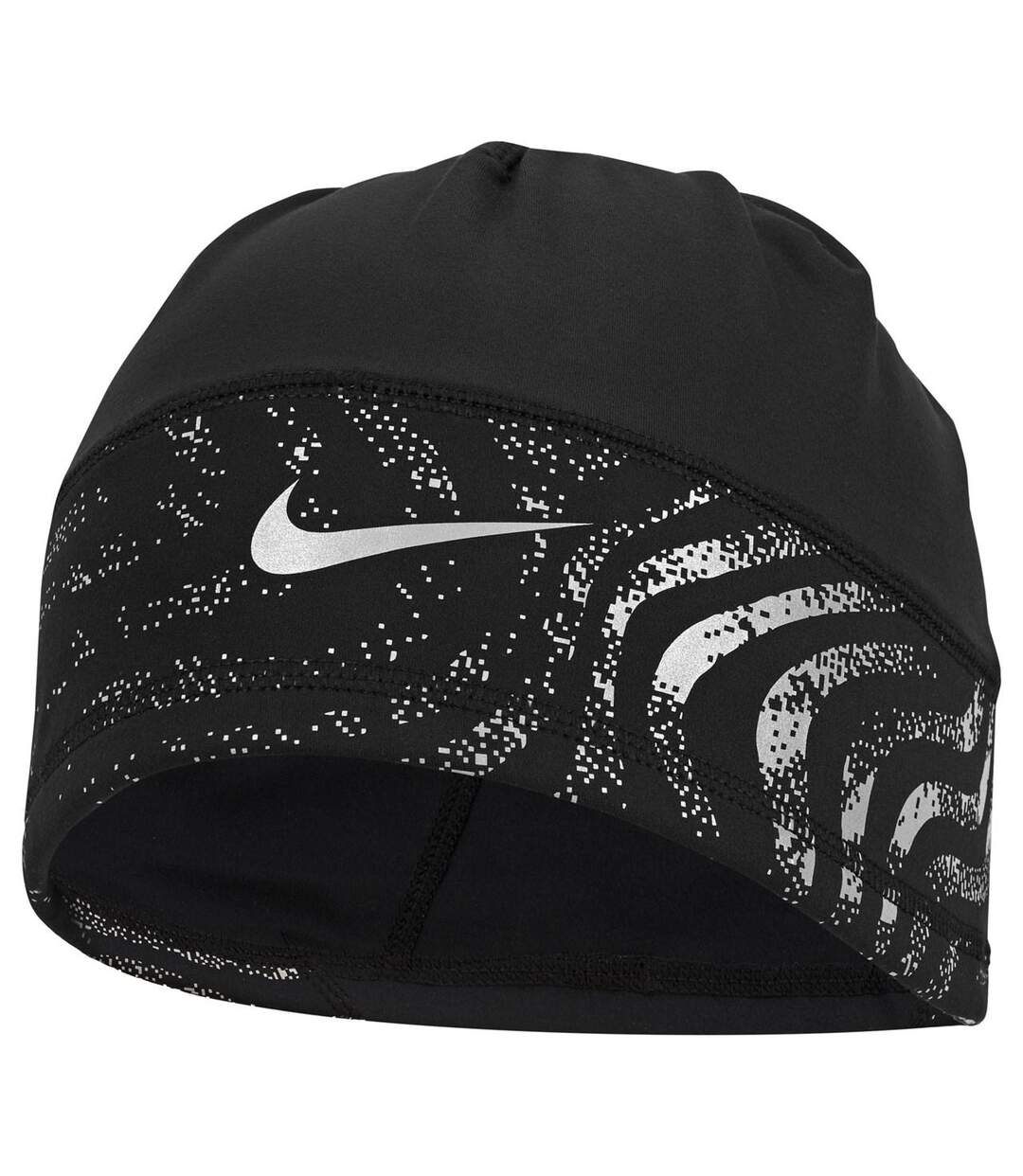 U Terra Reflective Dri-fit Uncuffed Beanie Black Nike-1