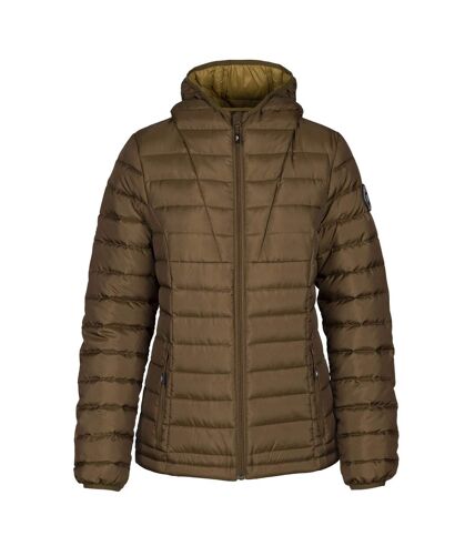 Womens/ladies bartush down jacket dark olive Trespass