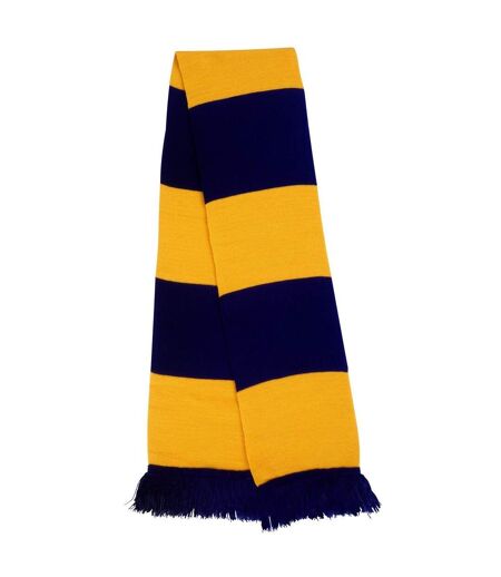 Echarpe Épaisse Thermique Tricotée Homme Taille Unique Jaune Violet Result
