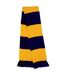 Echarpe Épaisse Thermique Tricotée Homme Taille Unique Jaune Violet Result-2