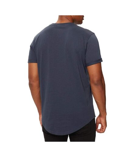 T-shirt gris homme calvin klein jeans badge turn up j30j323482 - l