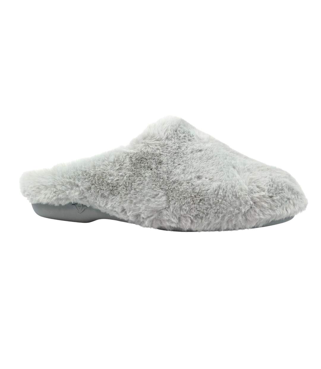 Chaussons Mules Blair Femme Gris Lunar-1