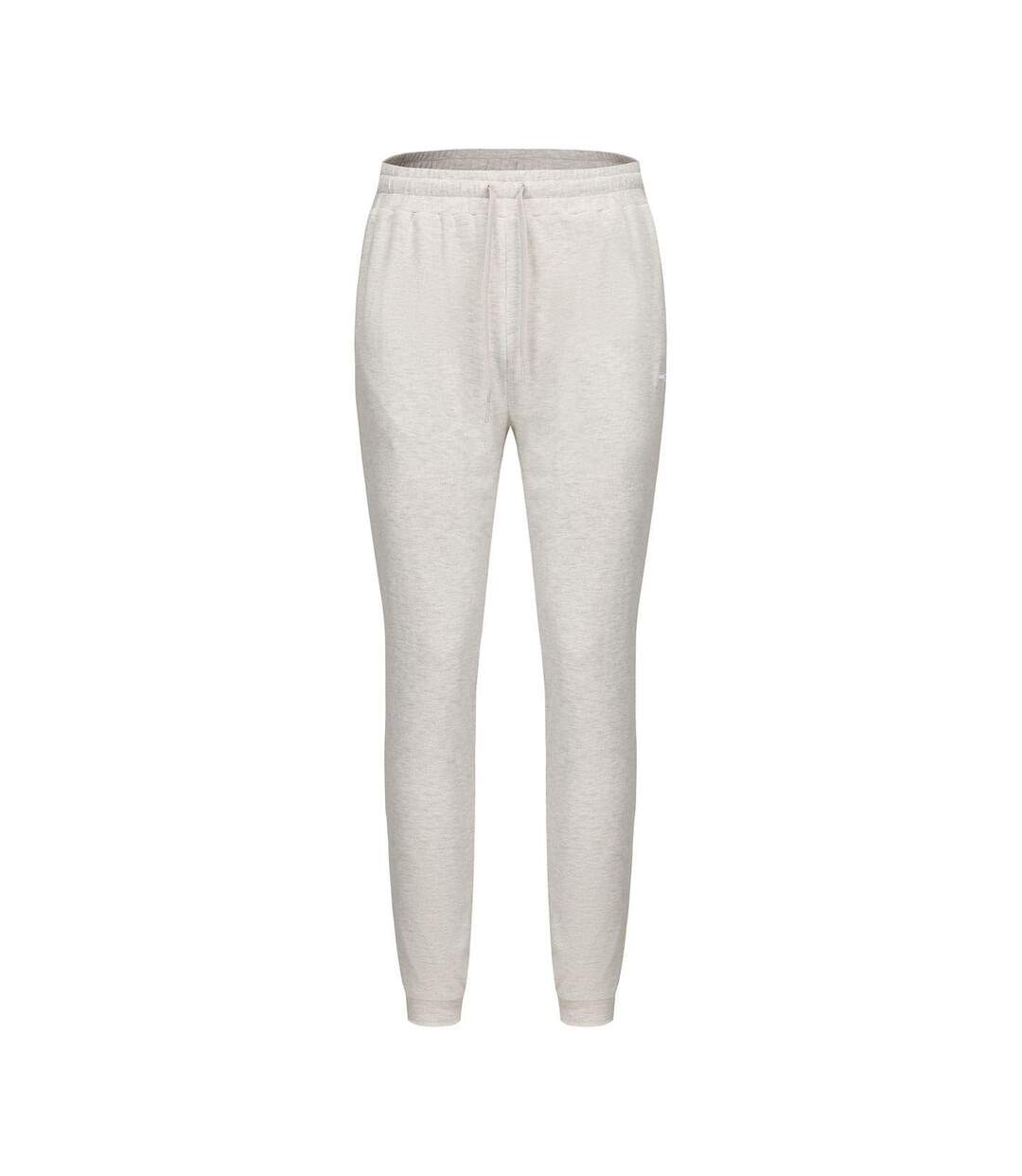 Womens/ladies Interlock Jogging Bottoms Ice Marl Slazenger-1